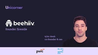 Zero to Unicorn: beehiiv Founder Fireside
